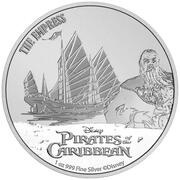 2 Dollars - Elizabeth II The Empress, Niue, 2021 reverse image