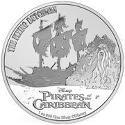 2 Dollars - Elizabeth II The Flying Dutchman, Niue, 2021 reverse image