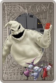 2 Dollars - Elizabeth II Oogie Boogie, Niue, 2021 reverse image