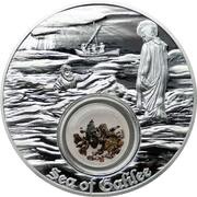 2 Dollars - Elizabeth II Sea of Galilee, Niue, 2021 reverse image