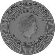 2 Dollars - Elizabeth II Zeus obverse image