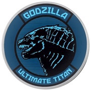 2 Dollars - Elizabeth II Godzilla, Niue, 2021 reverse image