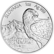 2 Dollars - Elizabeth II Golden Eagle, Niue, 2021 reverse image