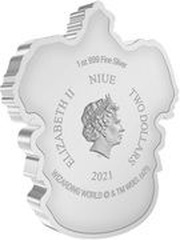 2 Dollars - Elizabeth II Gryffindor Crest obverse image