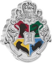2 Dollars - Elizabeth II Hogwarts Crest, Niue, 2021 reverse image
