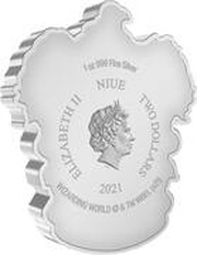 2 Dollars - Elizabeth II Ravenclaw Crest obverse image