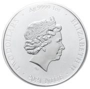 2 Dollars - Elizabeth II Hulk obverse image