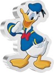 2 Dollars - Elizabeth II Donald Duck, Niue, 2021 reverse image