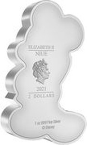 2 Dollars - Elizabeth II Mickey Mouse obverse image