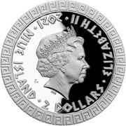 2 Dollars - Elizabeth II Cerberus obverse image