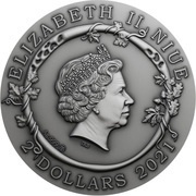 2 Dollars - Elizabeth II Medea and the Golden Fleece obverse image