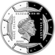 2 Dollars - Elizabeth II The conquest of the North Pole obverse image