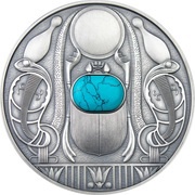 2 Dollars - Elizabeth II Scarabaeus, Niue, 2021 reverse image