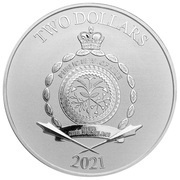 2 Dollars - Elizabeth II Galactic Empire obverse image