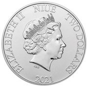 2 Dollars - Elizabeth II Millennium Falcon obverse image