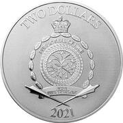 2 Dollars - Elizabeth II The Mandalorian obverse image