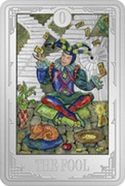 2 Dollars - Elizabeth II The Fool, Niue, 2021 reverse image