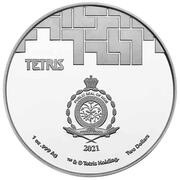 2 Dollars - Elizabeth II Tetris obverse image