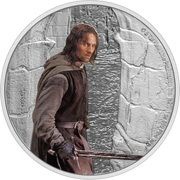 2 Dollars - Elizabeth II Aragorn, Niue, 2021 reverse image