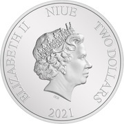 2 Dollars - Elizabeth II Frodo Baggins obverse image