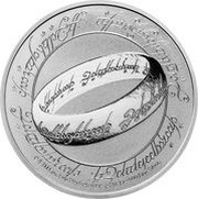 2 Dollars - Elizabeth II The One Ring, Niue, 2021 reverse image