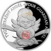 2 Dollars - Elizabeth II Your Guardian Angel: Bethlehem light, Niue, 2021 reverse image