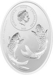 2 Dollars - Elizabeth II Auspicious Koi obverse image