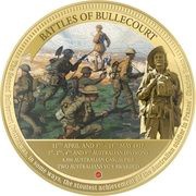 2 Dollars - Elizabeth II Battle of Bullecourt, Niue, 2022 reverse image