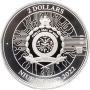 2 Dollars - Elizabeth II Bitcoin obverse image