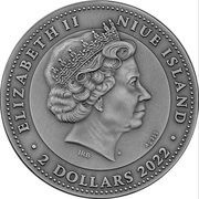 2 Dollars - Elizabeth II In Victoria obverse image