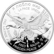 2 Dollars - Elizabeth II Peace, Niue, 2022 reverse image