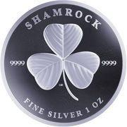 2 Dollars - Elizabeth II Shamrock, Niue, 2022 reverse image