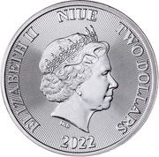 2 Dollars - Elizabeth II Sword of Truth obverse image