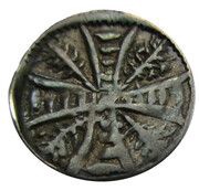 Denier - Henry II /III Eagle; Brussels, Belgium, 1235-1261 reverse image