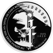 2 Dollars - Elizabeth II The Godfather, Niue, 2022 reverse image