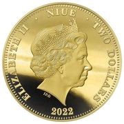 2 Dollars - Elizabeth II G for George obverse image