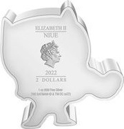 2 Dollars - Elizabeth II Catwoman obverse image