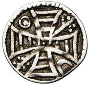 Denier - Henry II/III Bridge, Belgium, 1235-1261 reverse image