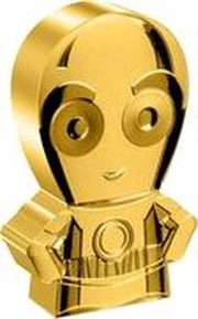 2 Dollars - Elizabeth II C-3PO, Niue, 2022 reverse image