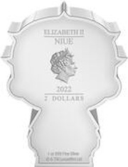 2 Dollars - Elizabeth II Darth Maul obverse image