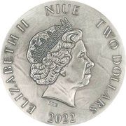 2 Dollars - Elizabeth II Medusa obverse image