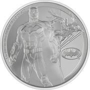2 Dollars - Elizabeth II Batman Classic, Niue, 2022 reverse image
