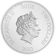 2 Dollars - Elizabeth II 101 Dalmatians: Family obverse image