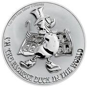 2 Dollars - Elizabeth II Scrooge McDuck, Niue, 2022 reverse image