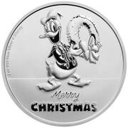 2 Dollars - Elizabeth II Donald Duck, Niue, 2022 reverse image
