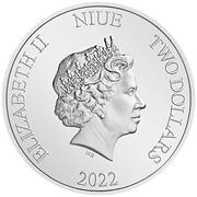 2 Dollars - Elizabeth II Queen Anne's Revenge obverse image