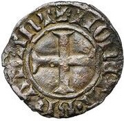 2 Mites - Anthony of Burgundy, Belgium, 1409-1412 reverse image