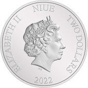 2 Dollars - Elizabeth II Golden Snitch obverse image