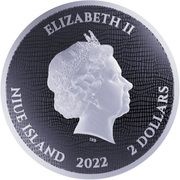2 Dollars - Elizabeth II Welsh Dragon obverse image