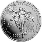 2 Dollars - Elizabeth II Albert Einstein obverse image